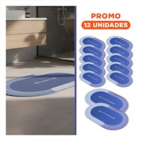 Pack12 Cubierta Ovalada para Uso Interior en Casa y Hogar Azul Y+Regalo Sticker